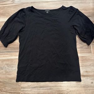 Loft black shirt -has never been worn.